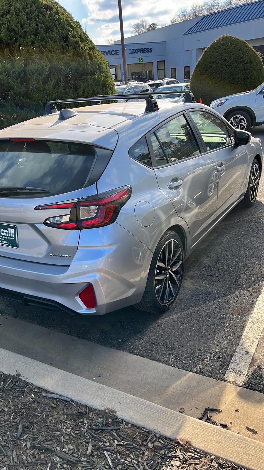 For Subaru Impreza 2007-UP Roof Rack Cross Bar Metal Bracket Fix Point Alu Silver For Subaru Impreza 2007-UP Roof Rack Cross Bar Metal Bracket Fix Point Alu Silver